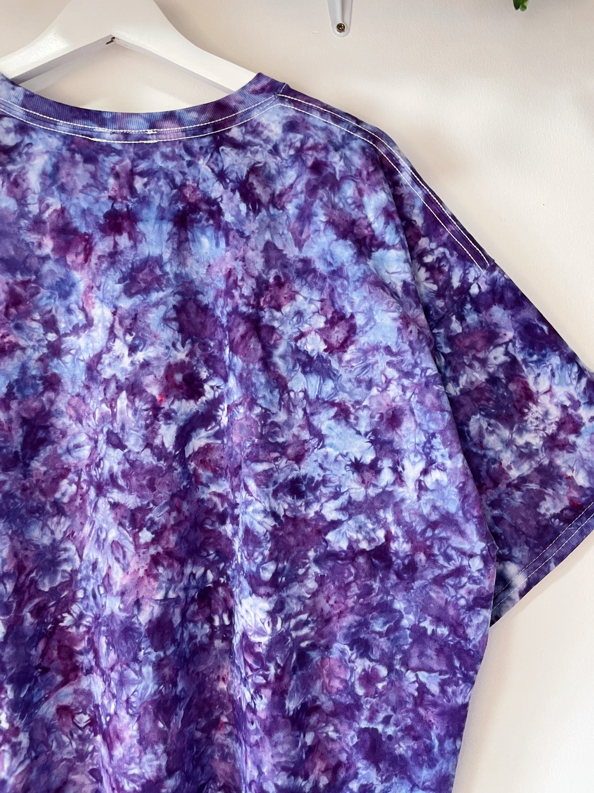 XXL | Purple Ice Dye T-Shirt