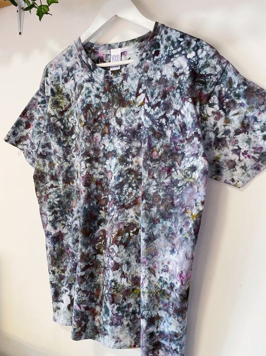 L | Cosmic Black Ice Dye T-Shirt