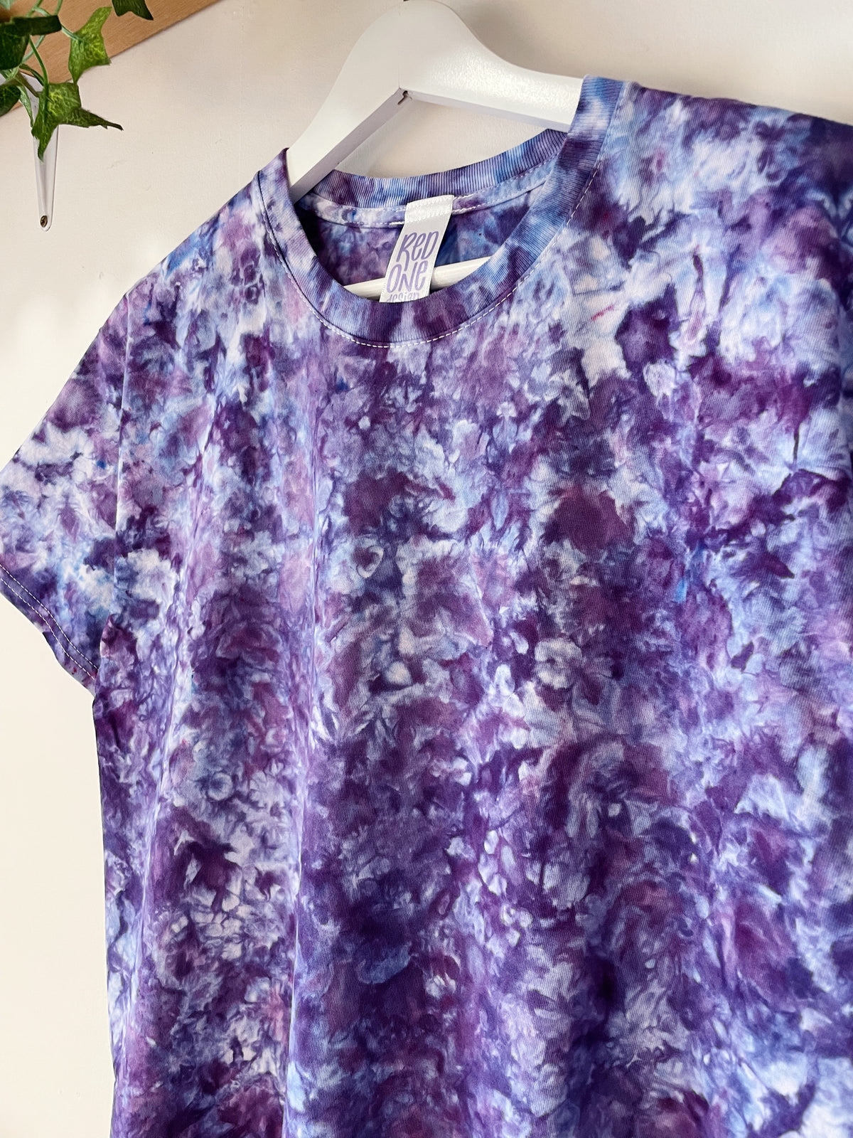 M | Purple Ice Dye T-Shirt