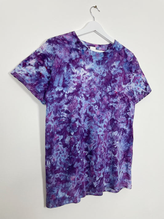S | Purple Ice Dye T-Shirt
