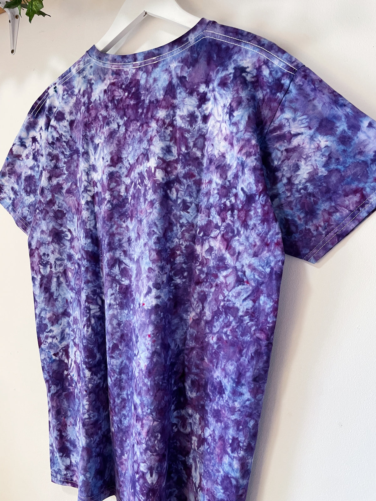 L | Purple Ice Dye T-Shirt