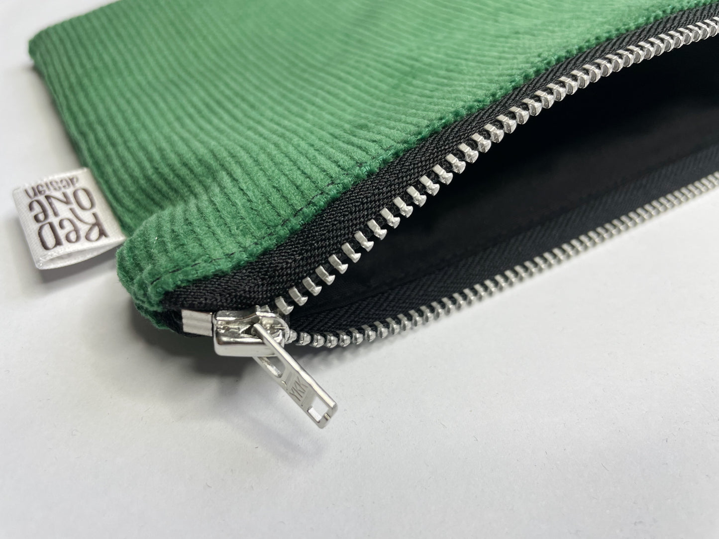 Handmade Corduroy Zip Pouch | Cord Pencil Case | Coin Purse Make-up Pouch