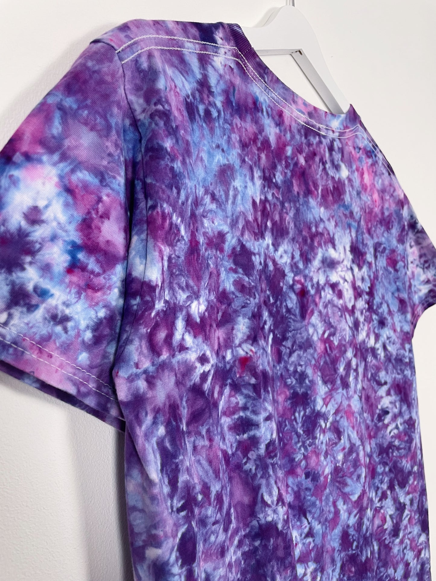 S | Purple Ice Dye T-Shirt