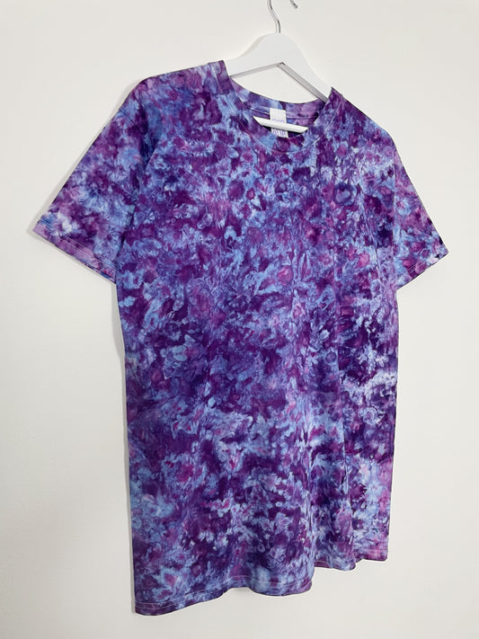 M | Purple Ice Dye T-Shirt