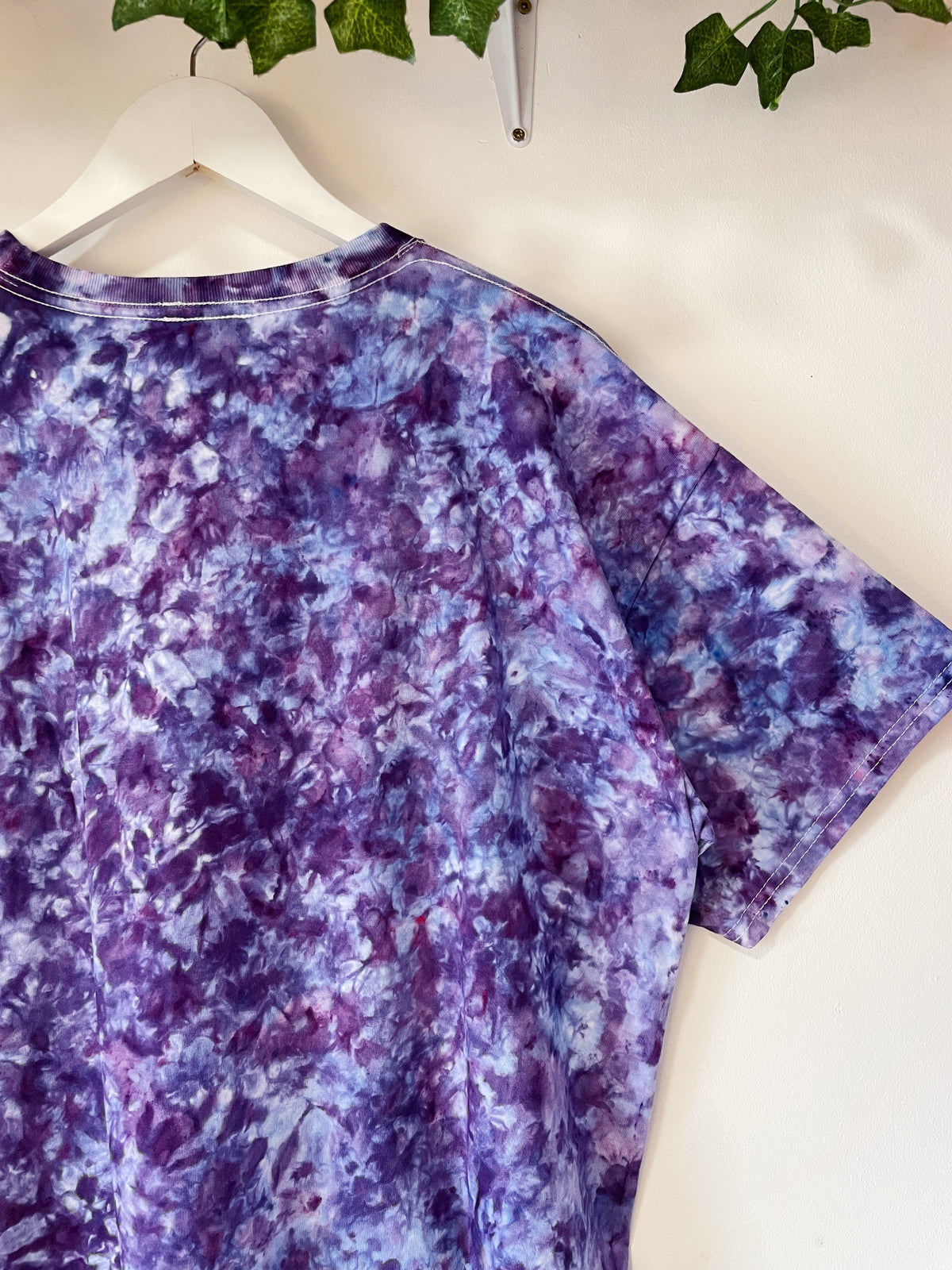 XL | Purple Ice Dye T-Shirt