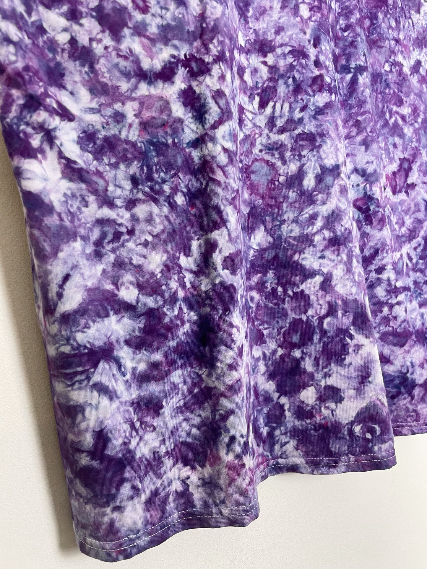 L | Purple Ice Dye T-Shirt