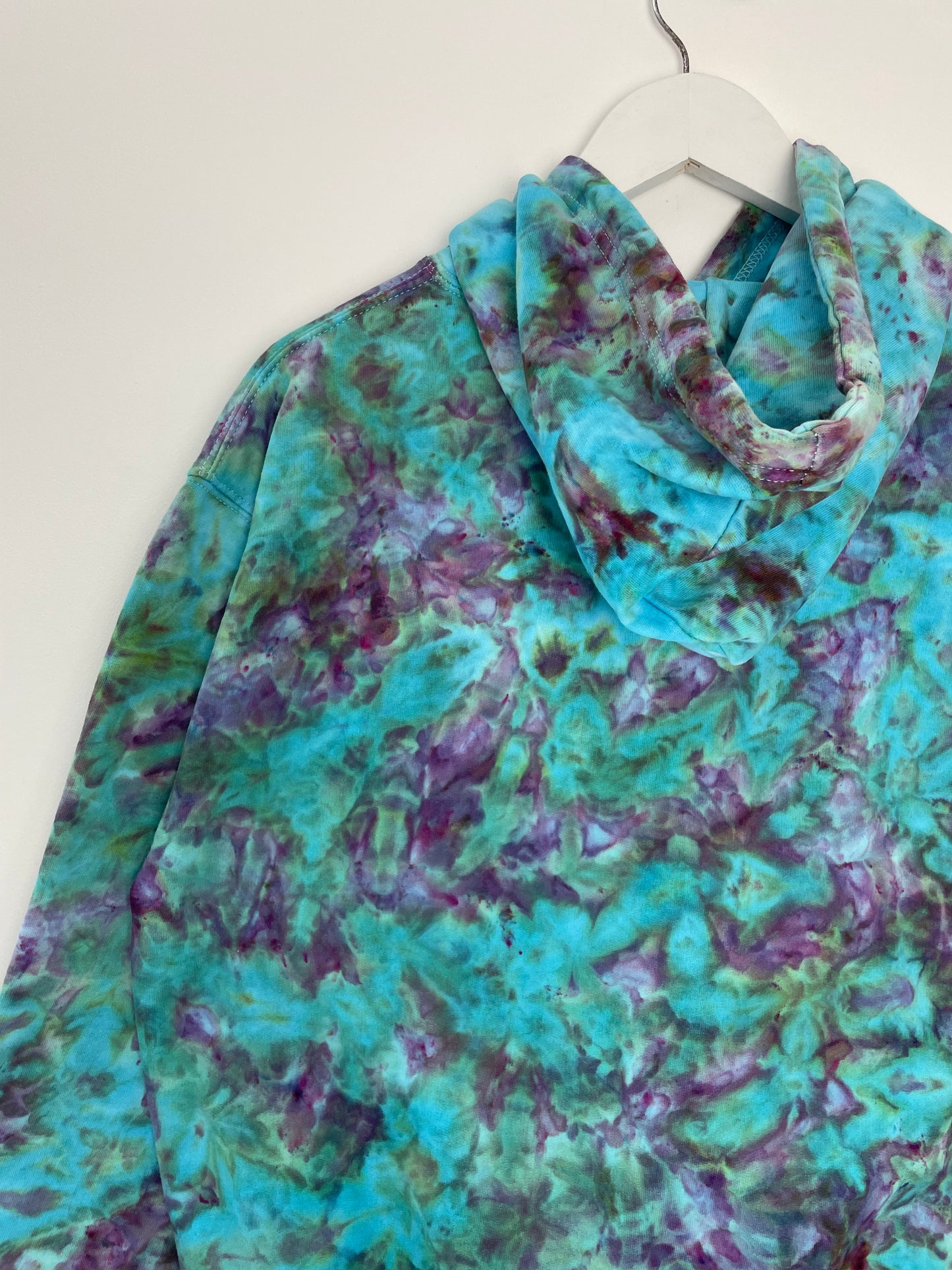 M | Ice Dye Hand Dyed Pullover Hoodie