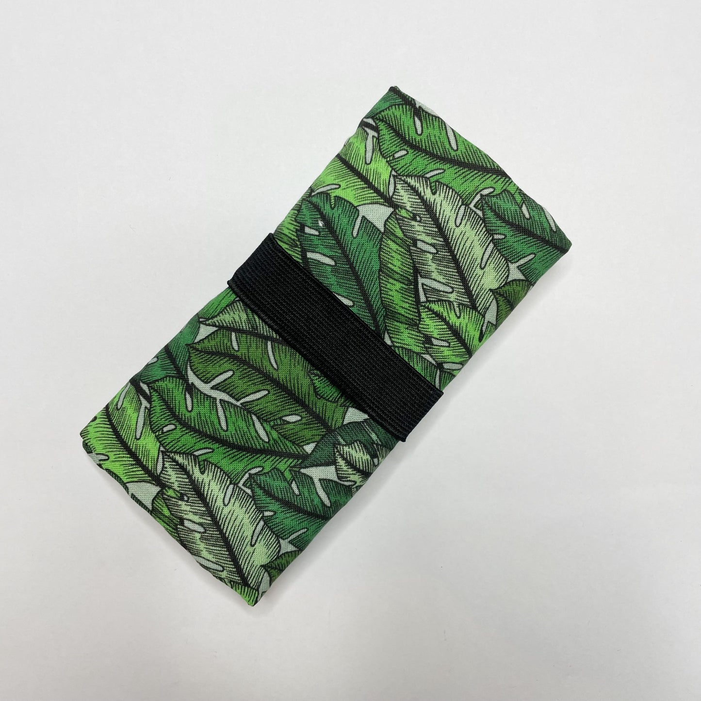 Handmade Tobacco Pouch | Tropical Leaf Print Tobacco Storage Holder