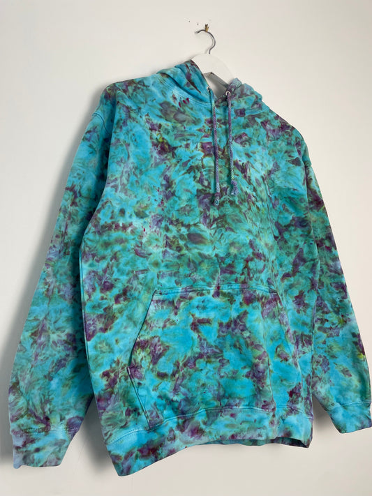 M | Ice Dye Hand Dyed Pullover Hoodie