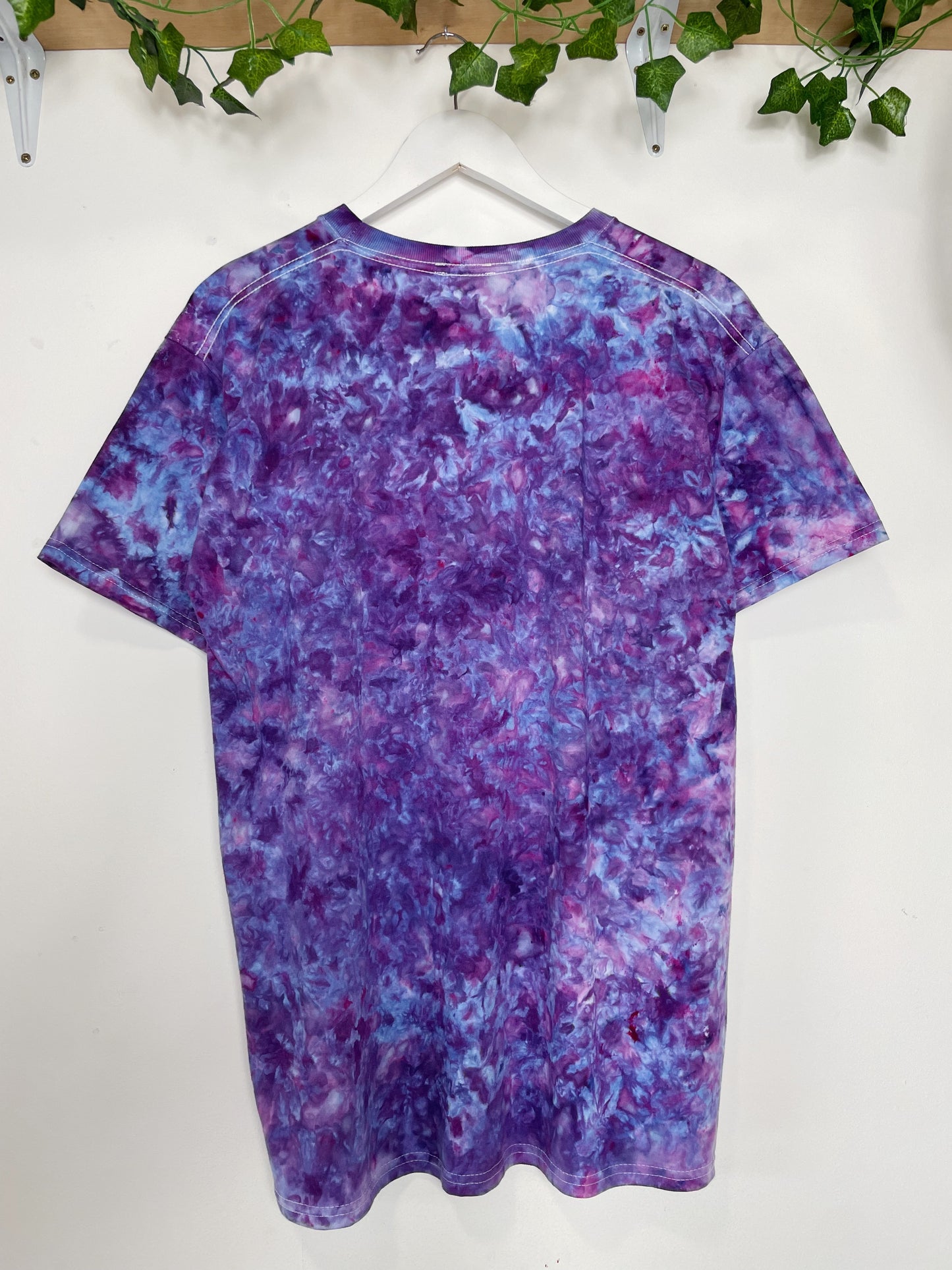 L | Purple Ice Dye T-Shirt