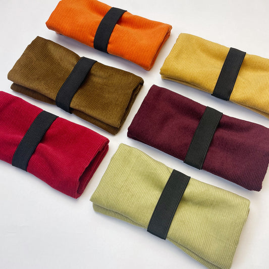 Handmade Tobacco Pouch | Corduroy Tobacco Storage Cover