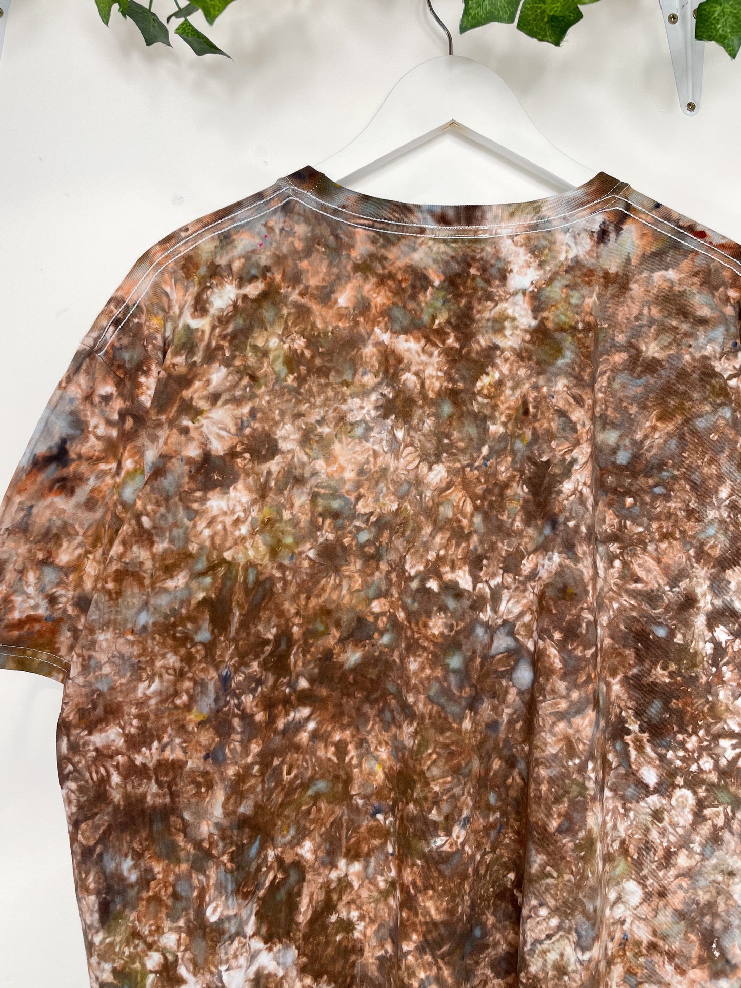 XL | Brown Ice Dye T-Shirt