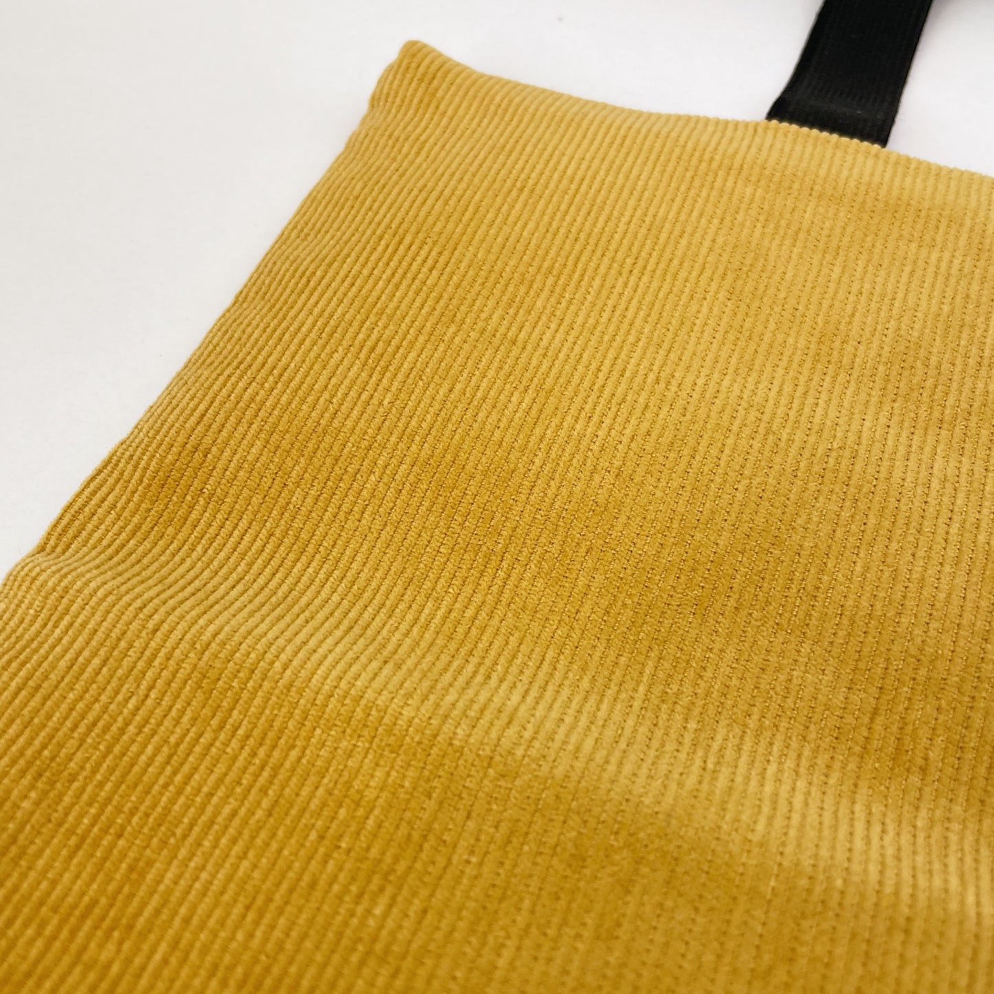 Handmade Yellow Corduroy Tobacco Pouch