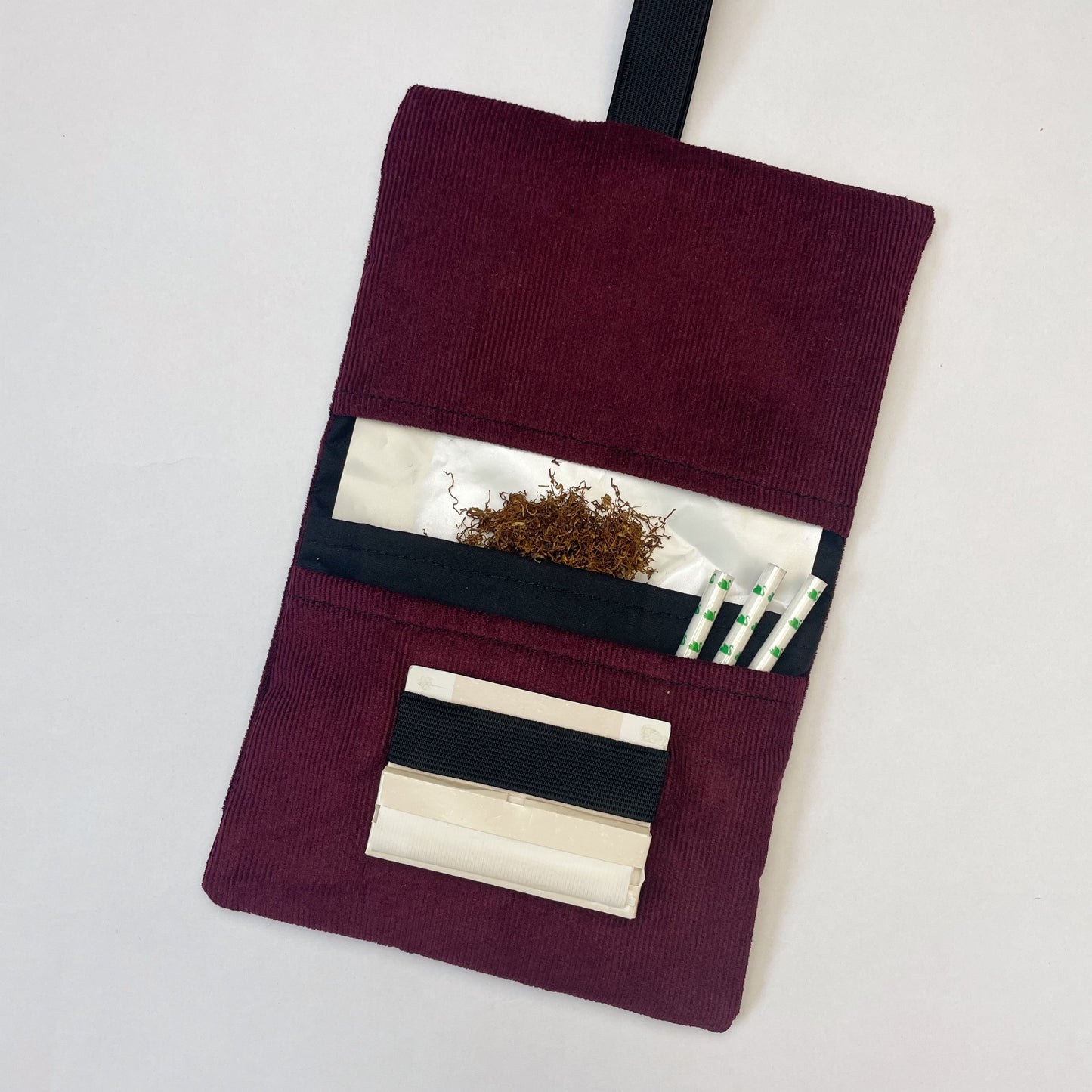 Handmade Tobacco Pouch | Corduroy Tobacco Storage Cover