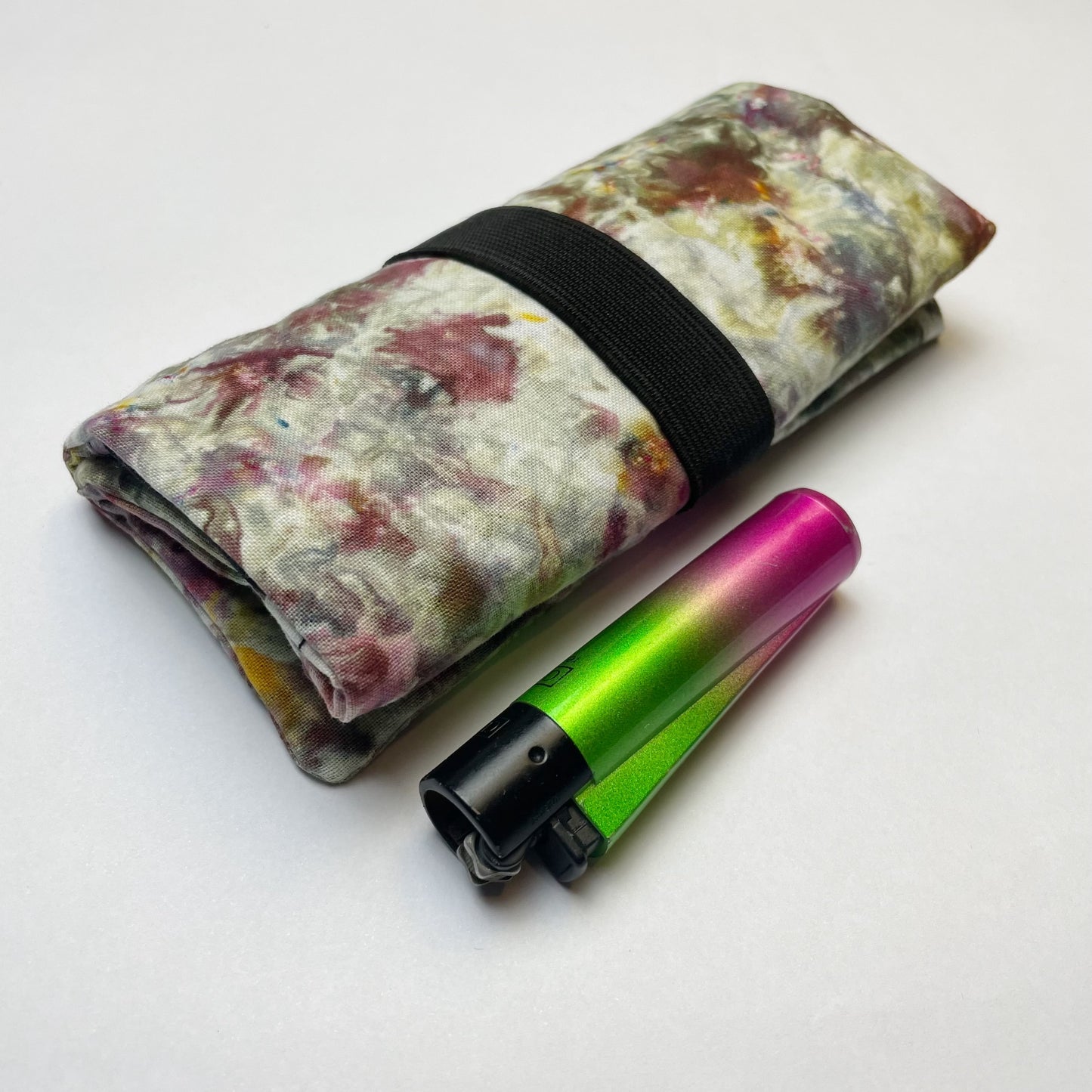 Handmade Ice Dyed Tobacco Pouch