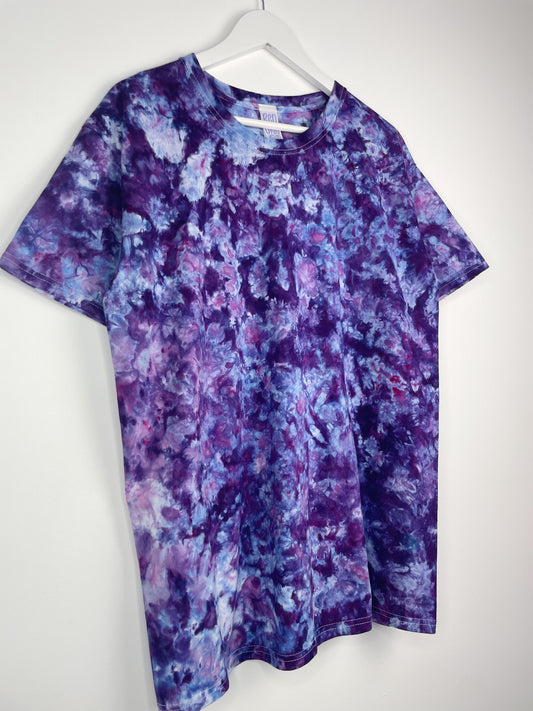 L | Purple Ice Dye T-Shirt