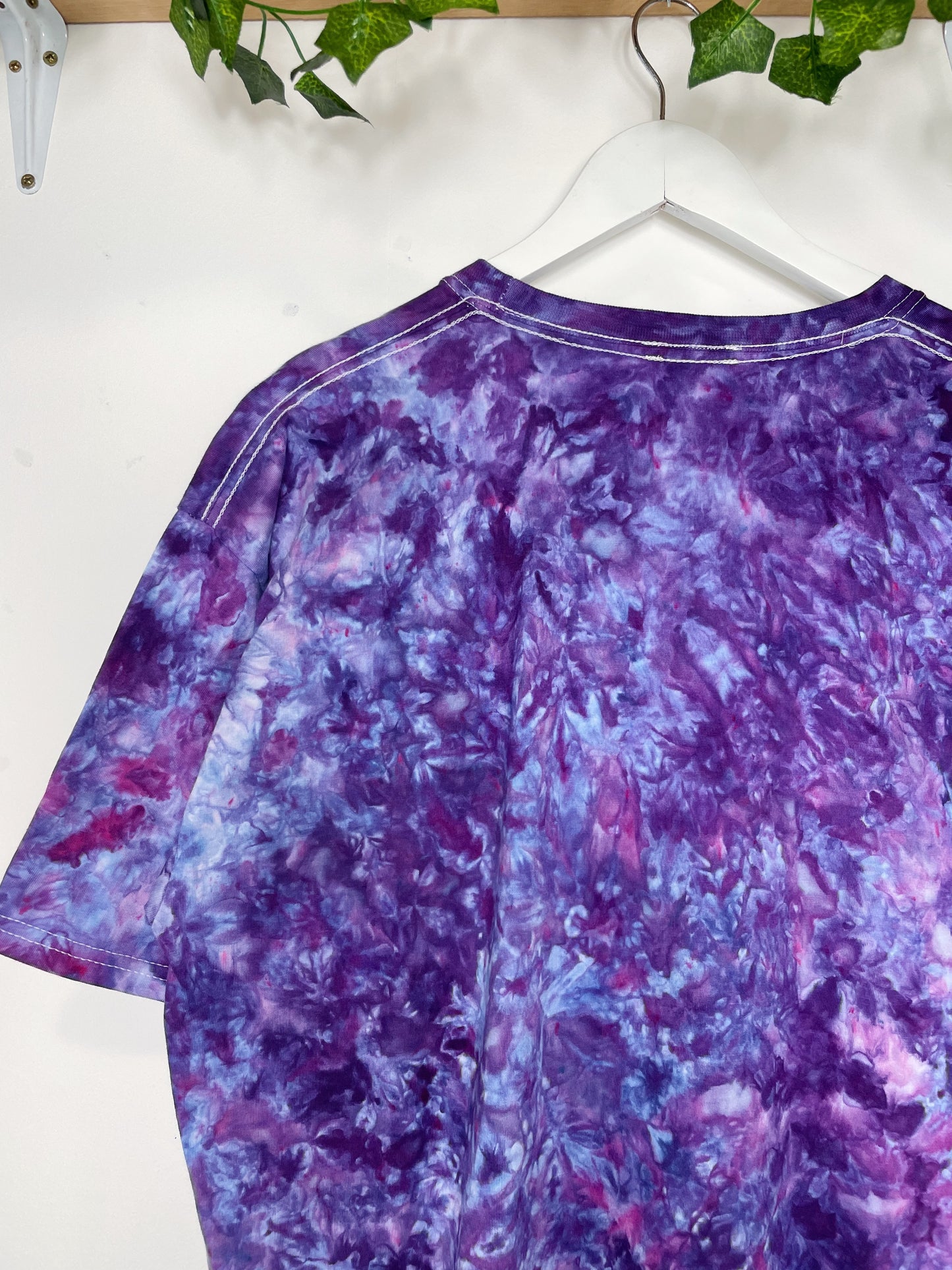 XL | Purple Ice Dye T-Shirt