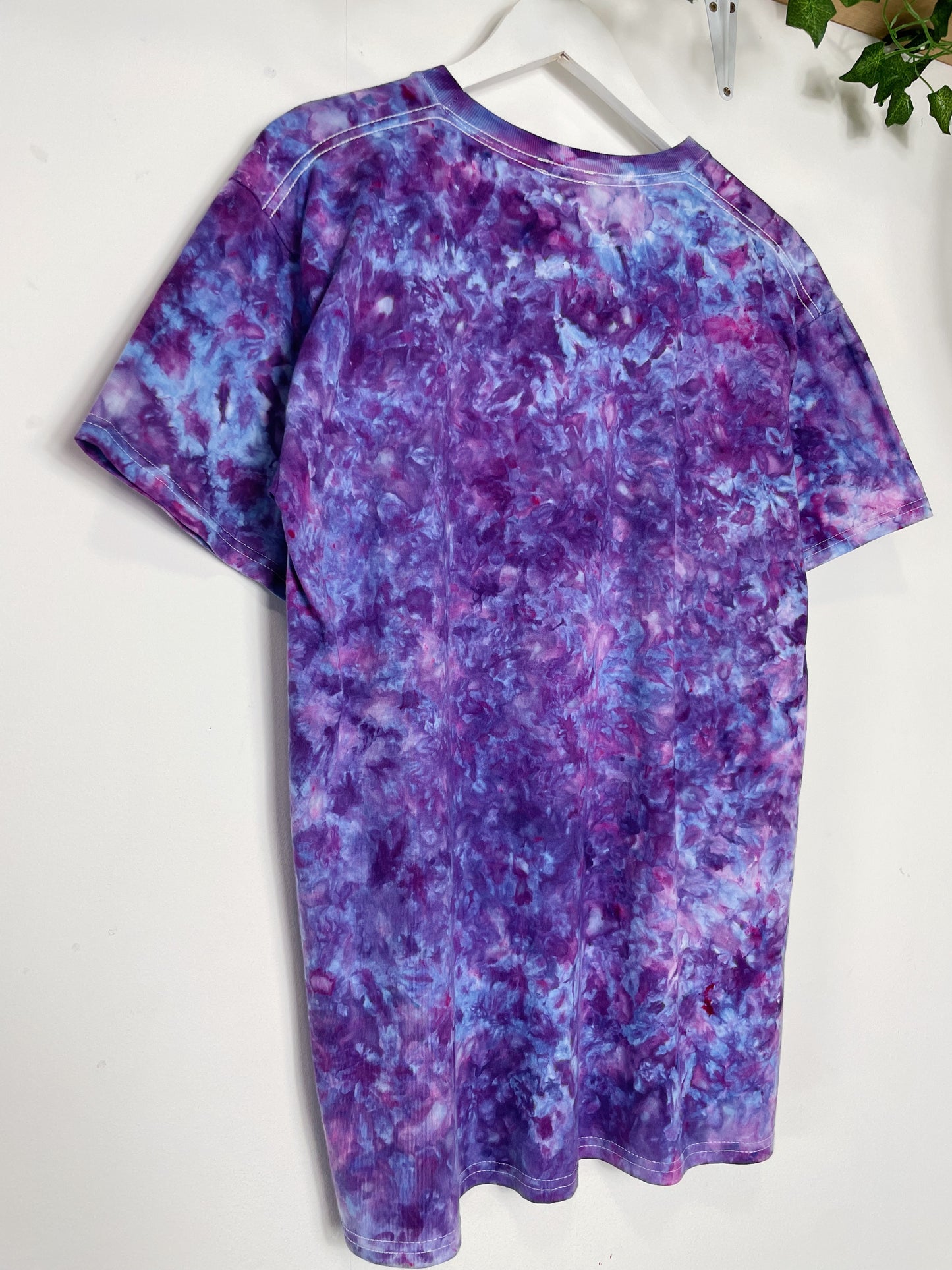 L | Purple Ice Dye T-Shirt