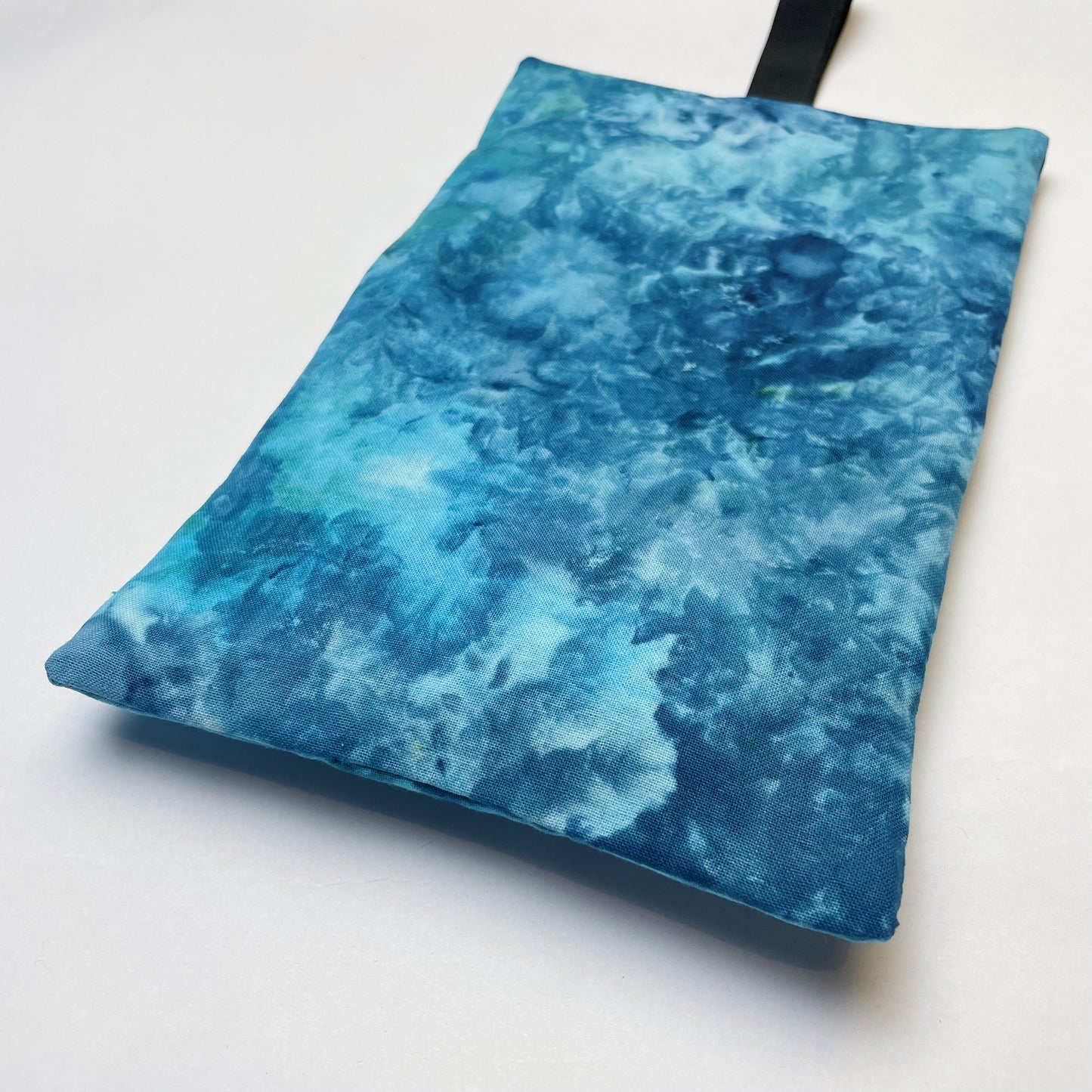 Handmade Ocean Blue Ice Dye Tobacco Pouch