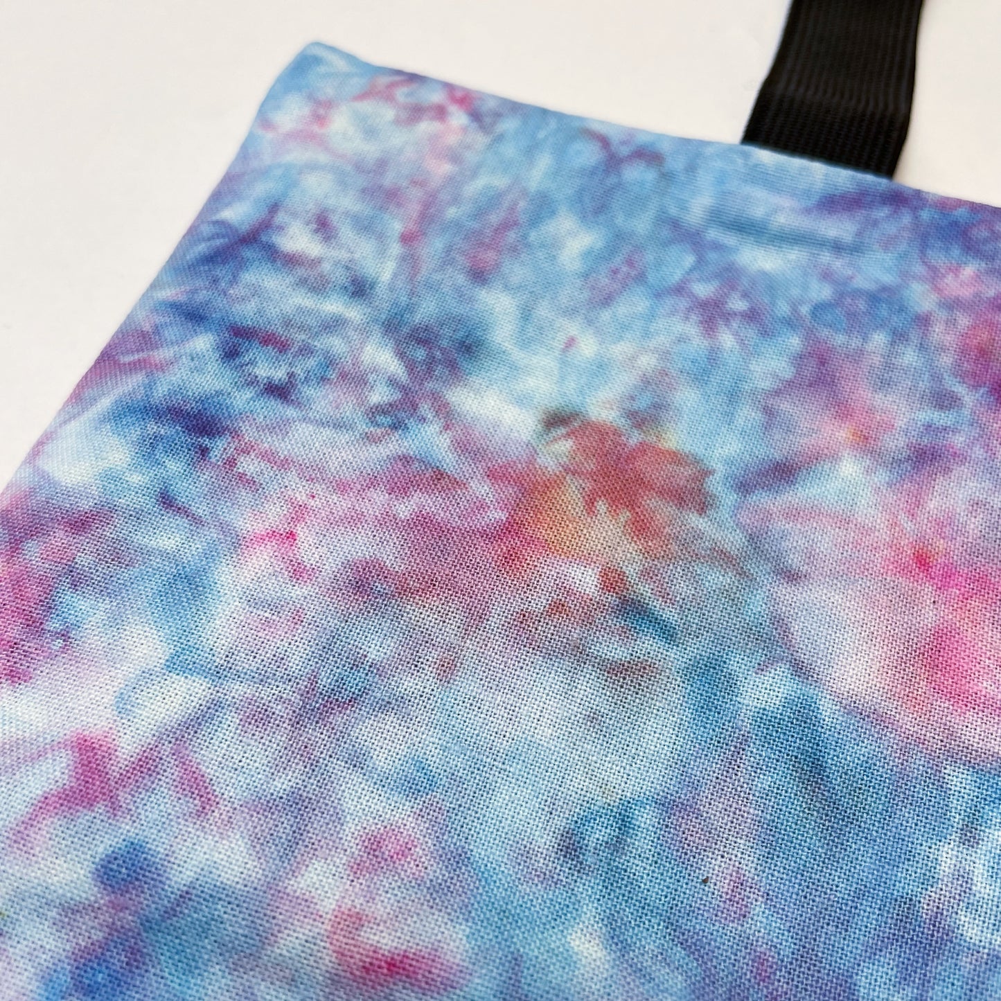 Handmade Ice Dye Tobacco Pouch | Purple Tobacco Storage Cover