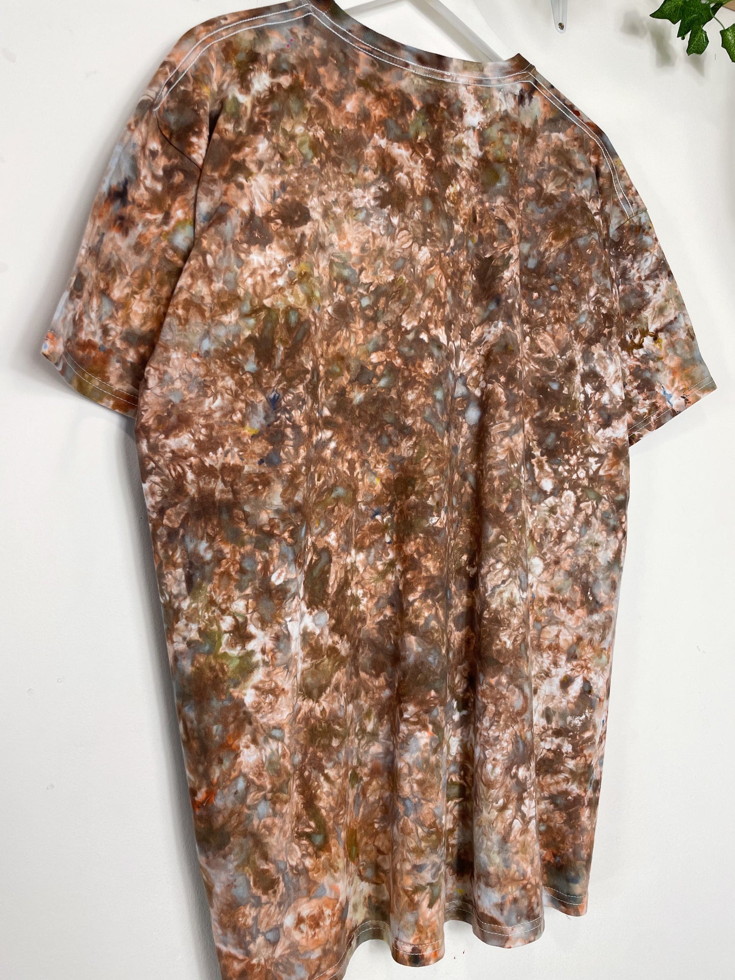XL | Brown Ice Dye T-Shirt
