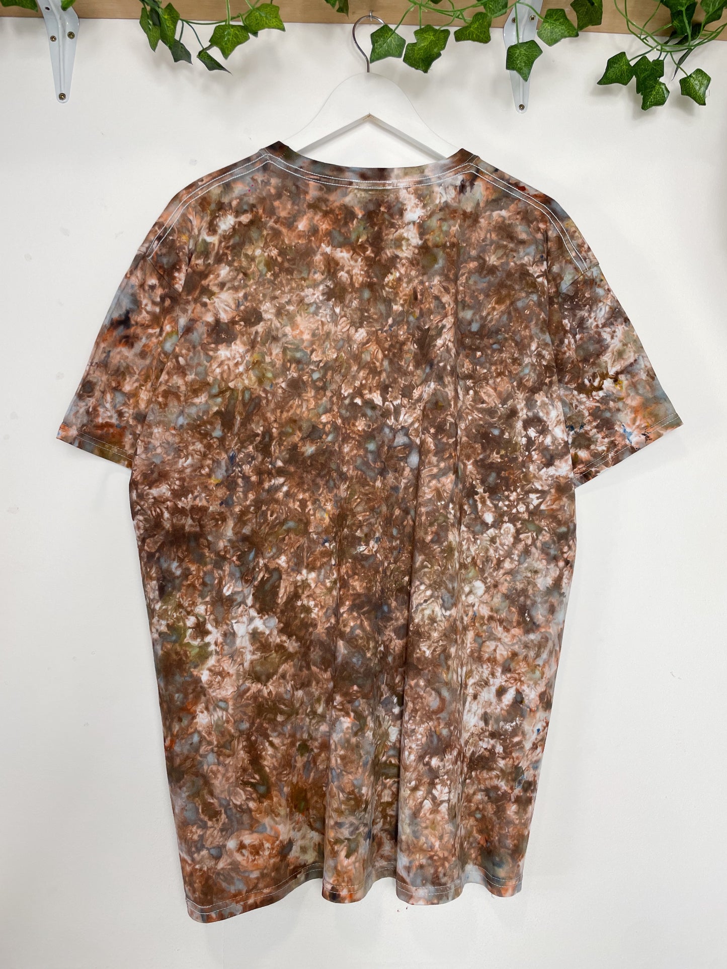 XL | Brown Ice Dye T-Shirt