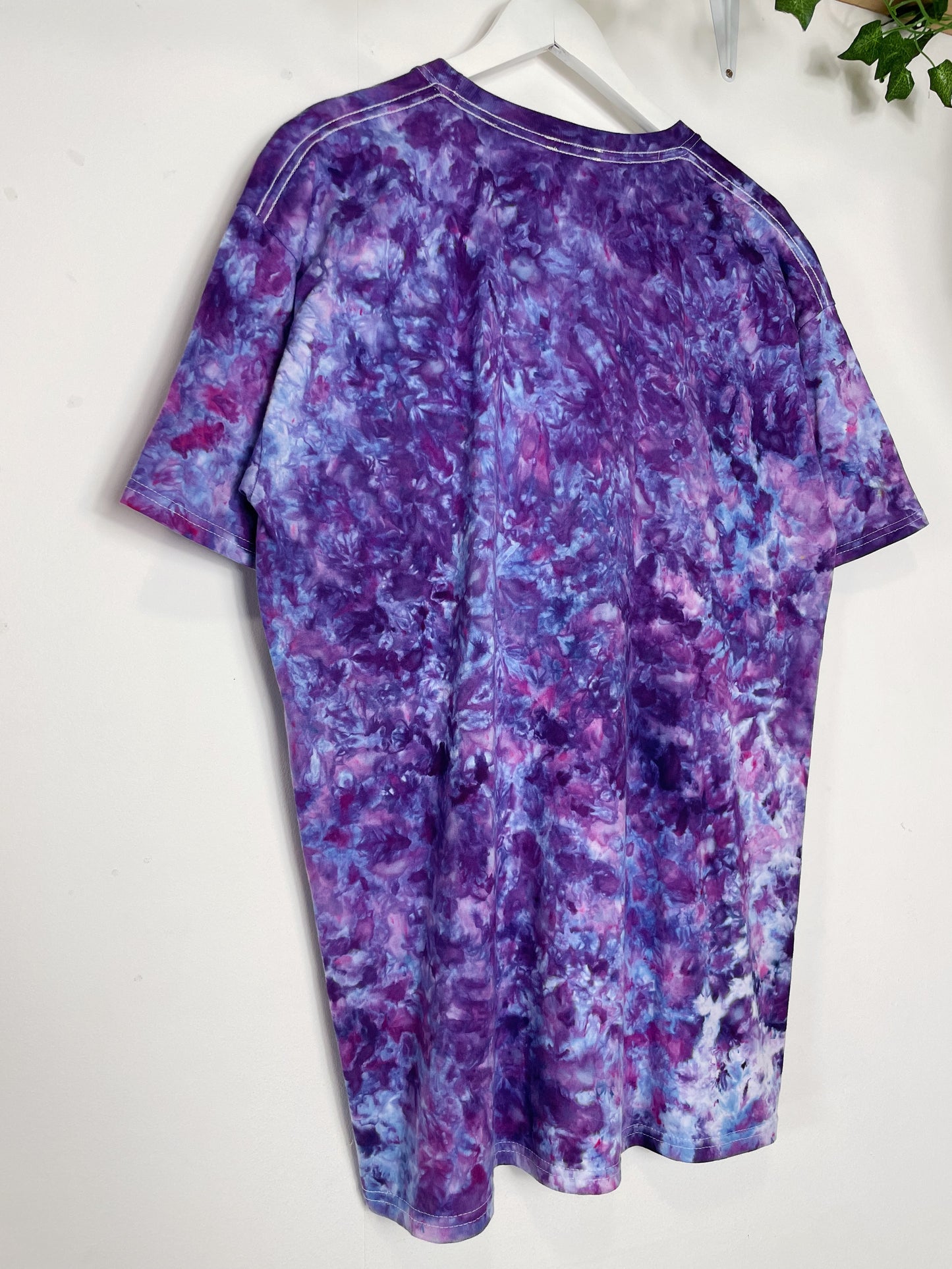 XL | Purple Ice Dye T-Shirt