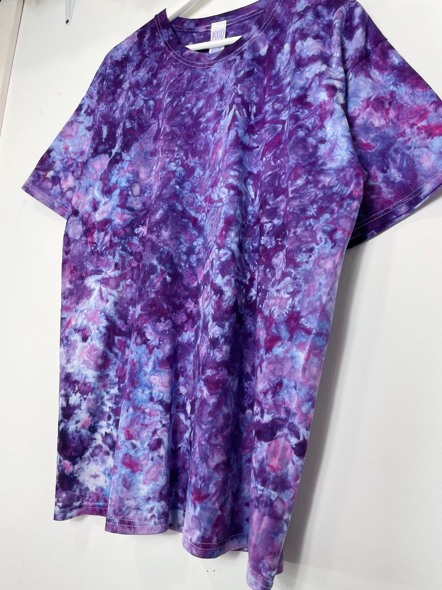 XL | Purple Ice Dye T-Shirt