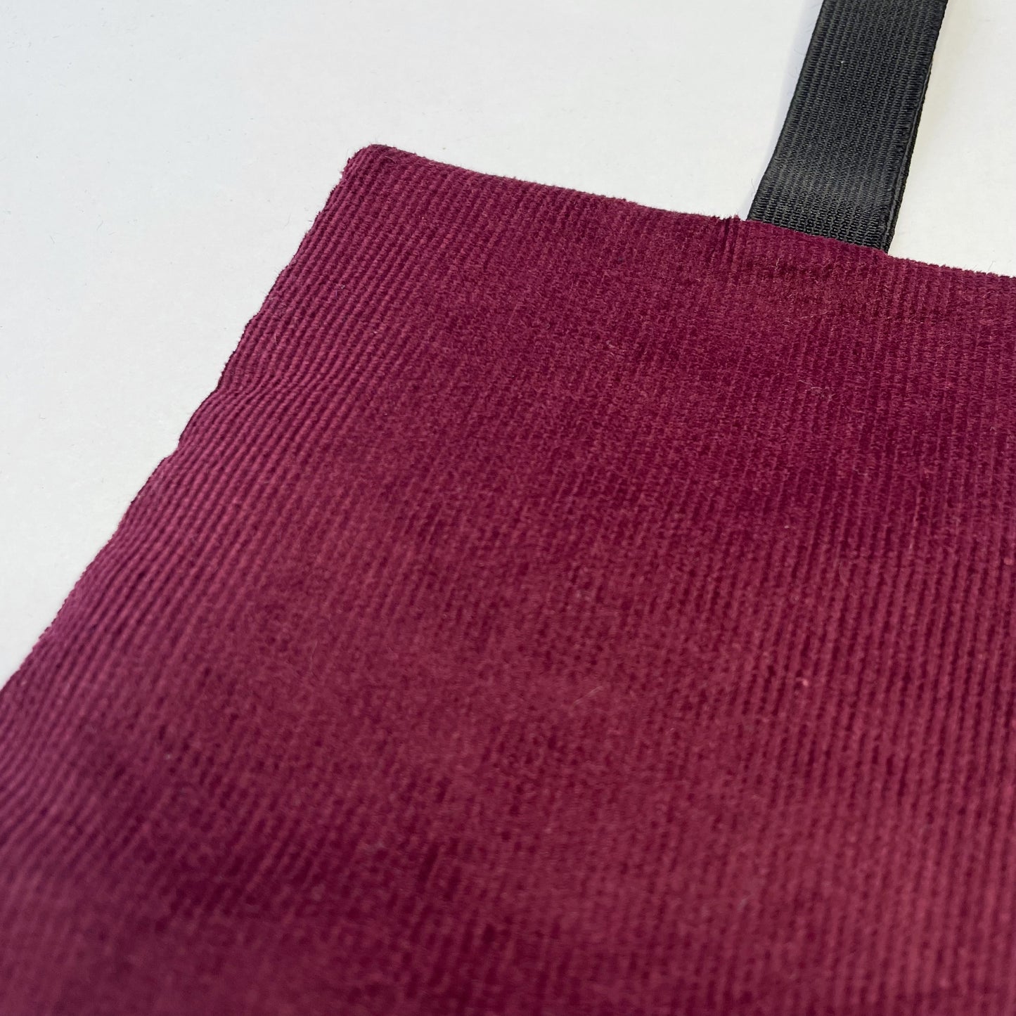 Handmade Tobacco Pouch | Burgundy Corduroy Tobacco Storage Cover