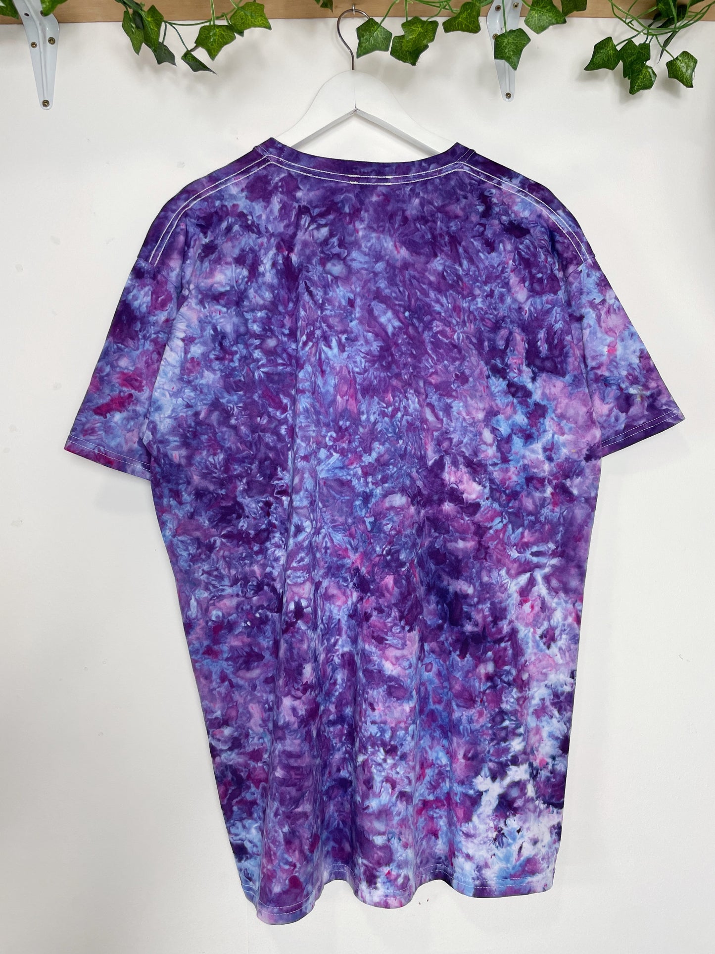 XL | Purple Ice Dye T-Shirt