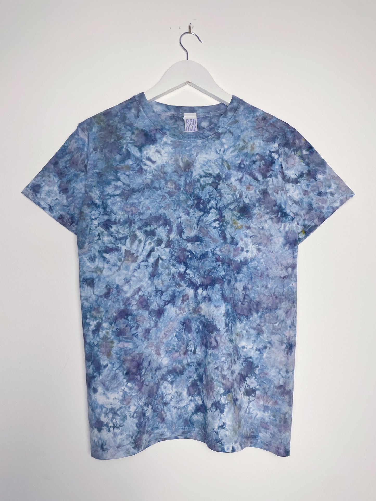 S | Frozen Waves Hand Dyed Ice Dye T-Shirt