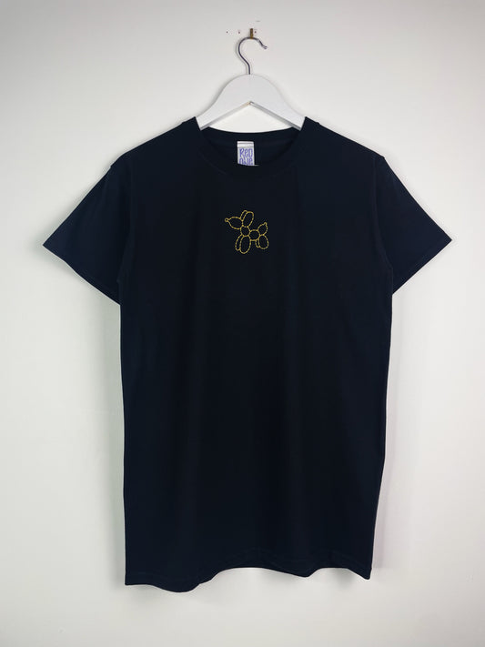 Balloon Dog - Hand Embroidered Unisex T-Shirt