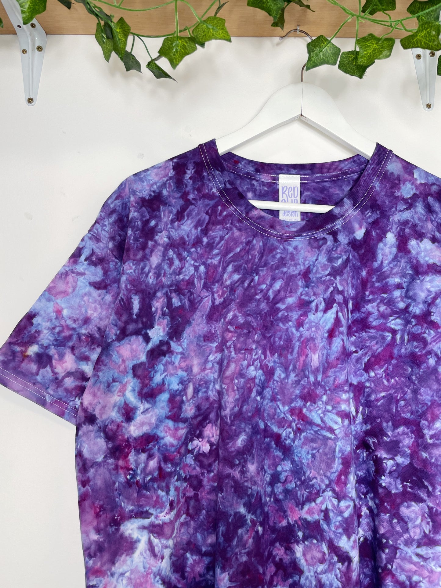 XL | Purple Ice Dye T-Shirt