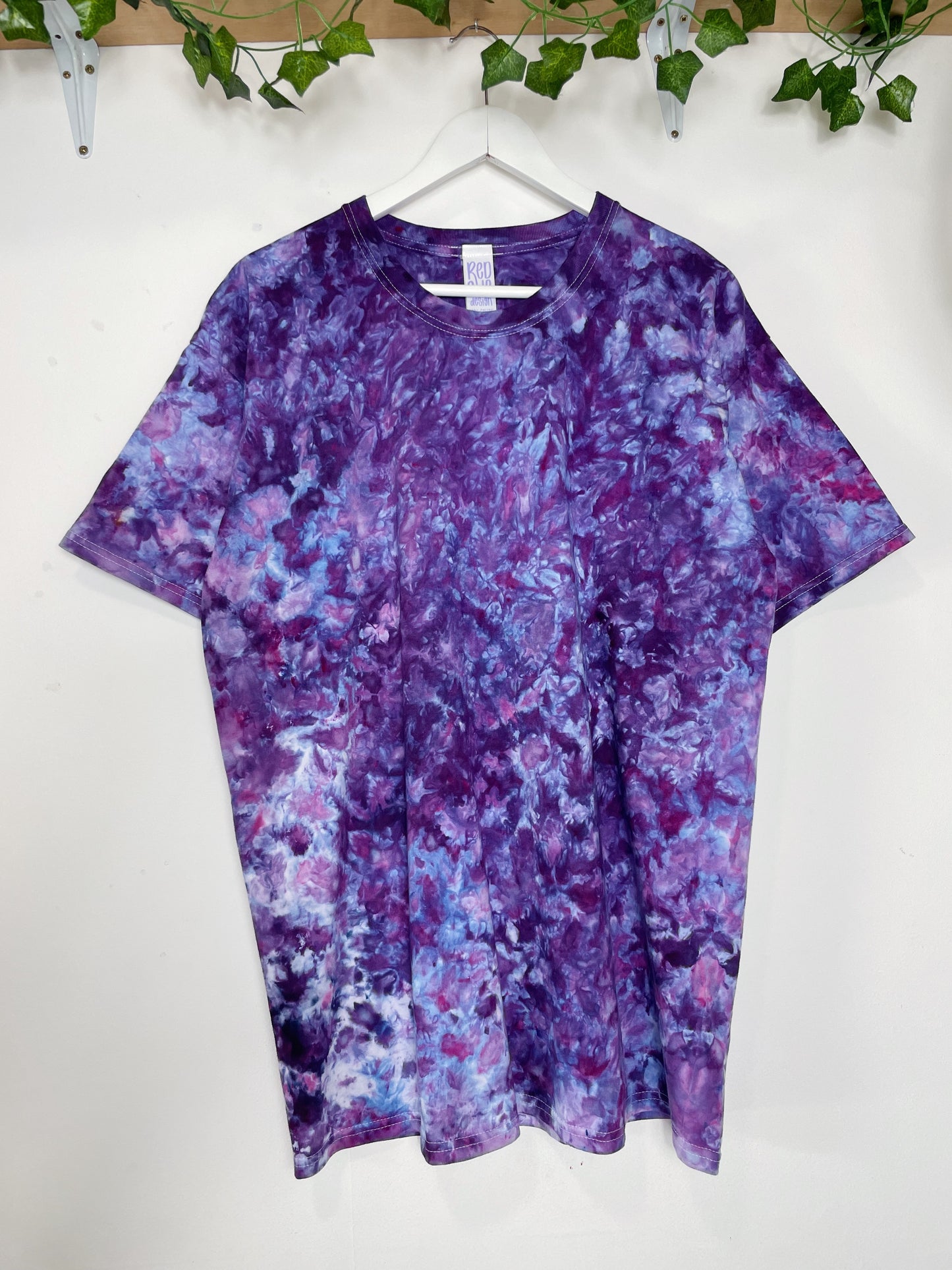XL | Purple Ice Dye T-Shirt