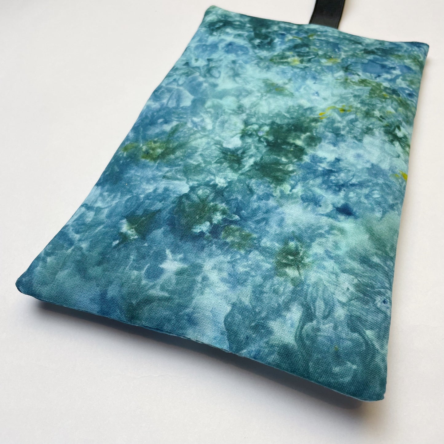 Handmade Ocean Blue Ice Dye Tobacco Pouch