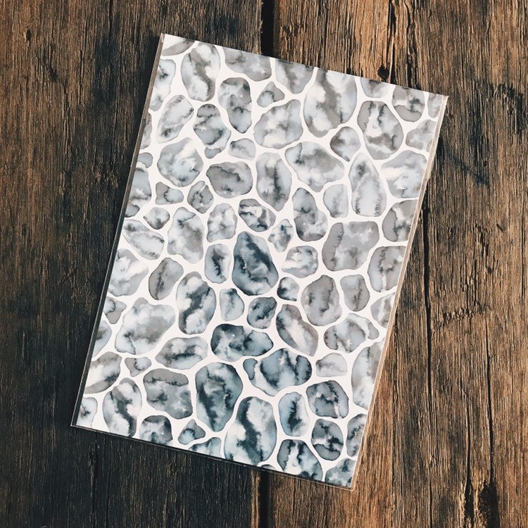 A5 Rocks Art Print