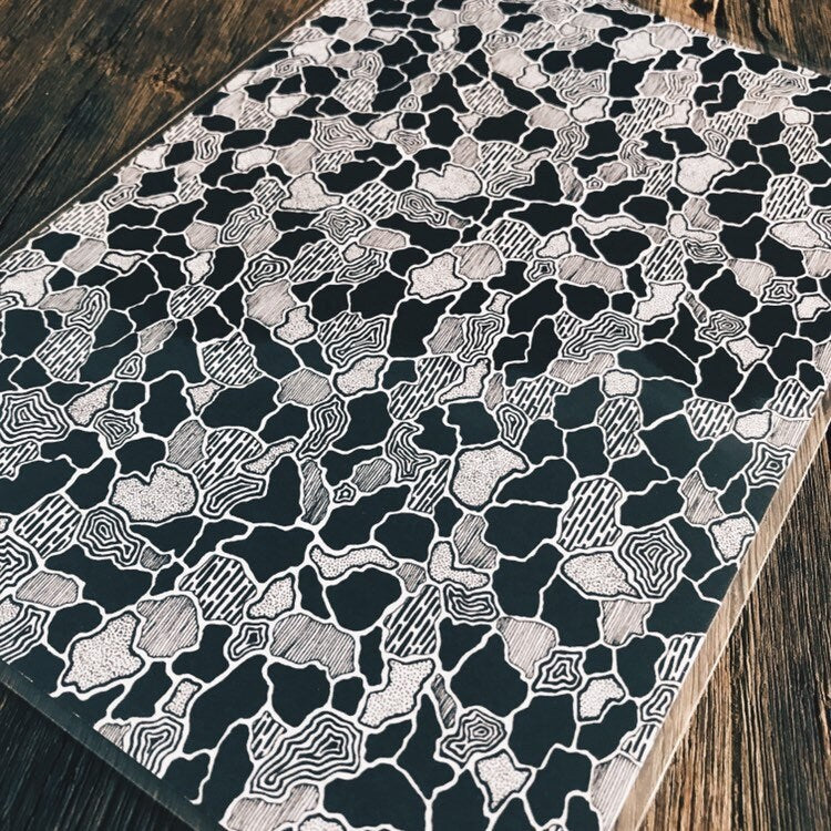 A5 Rocks Art Print