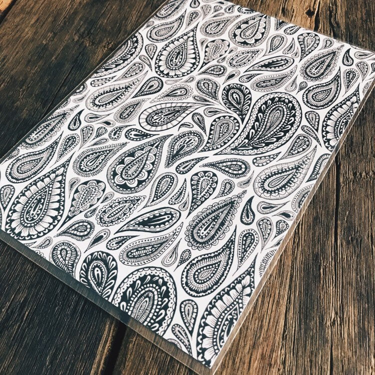 A5 Paisley Art Print