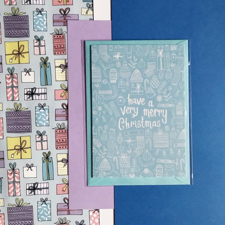 Have a Very Merry Christmas Greetings Card