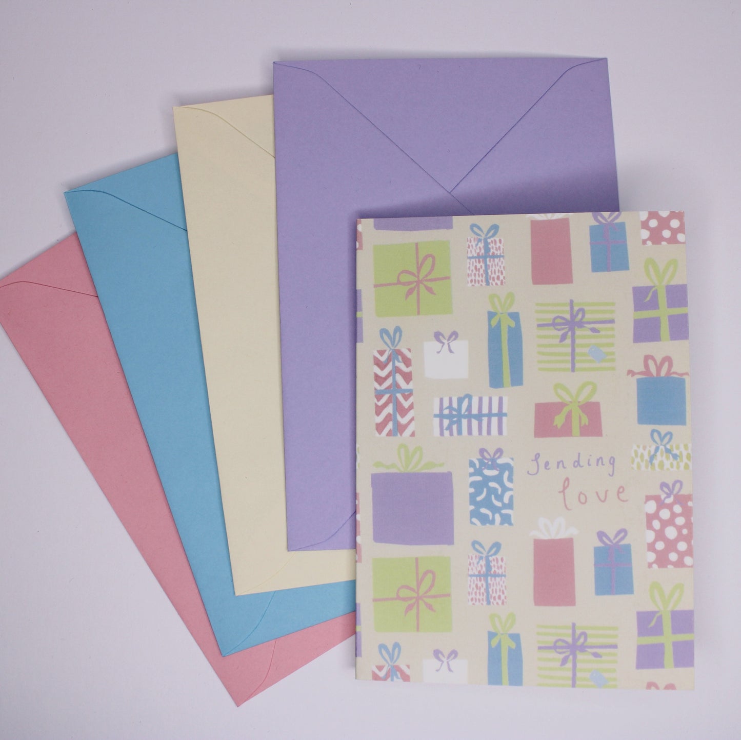 Sending Love Greetings Card