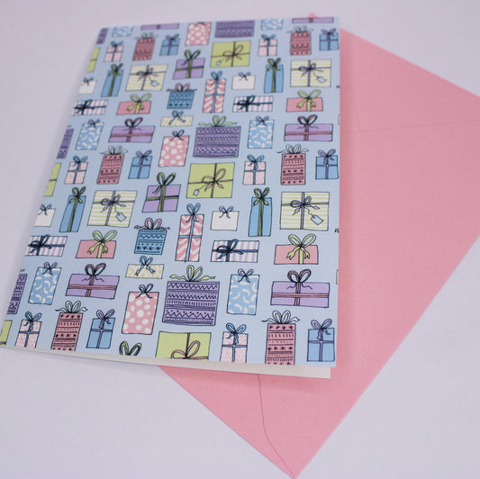 Presents Greetings Card