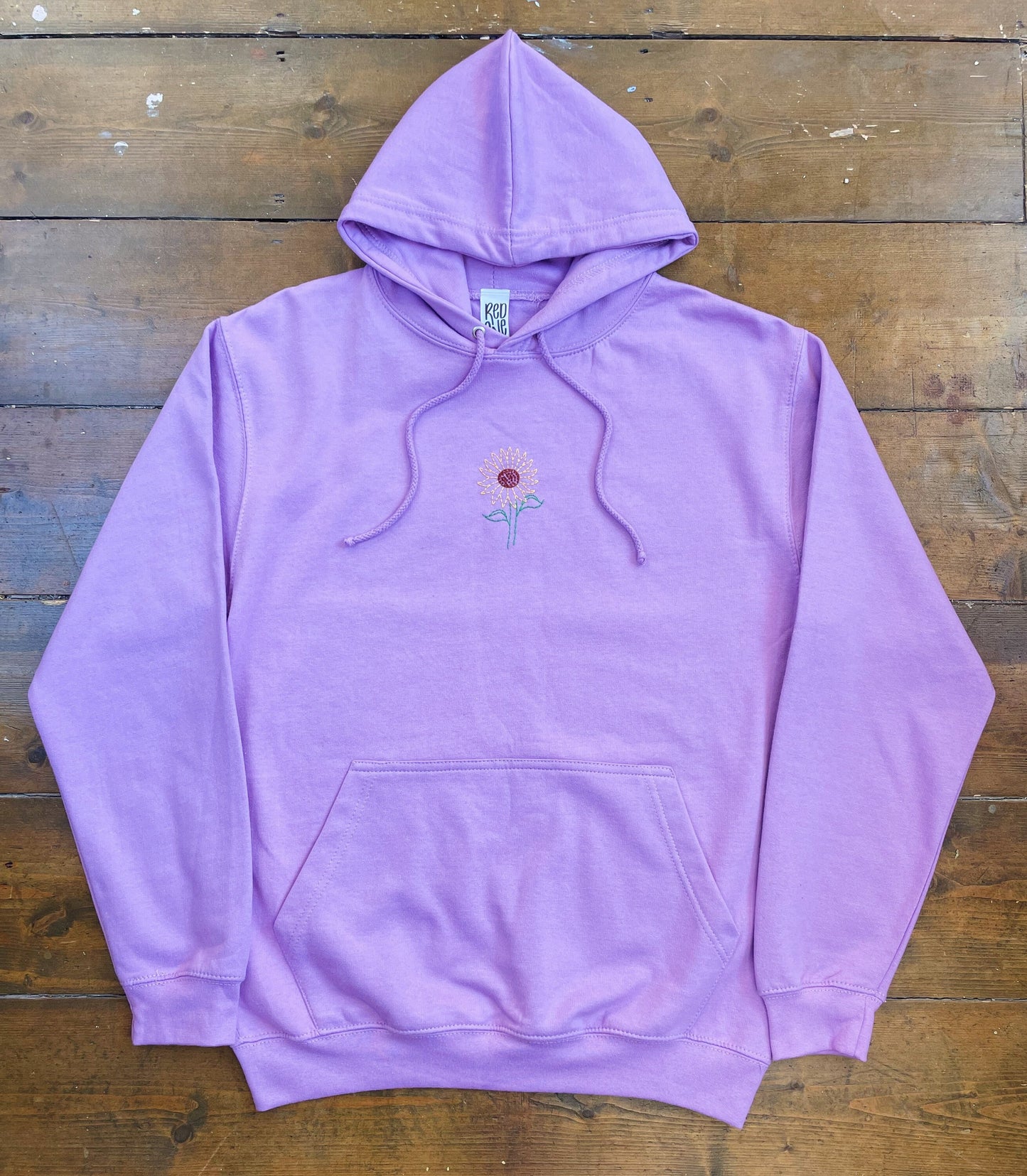 Hand Embroidered Sunflower Pullover Hoodie | All sizes