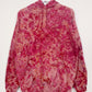 M | Ice Dye Crushed Raspberry Hand Dyed Pullover Hoodie