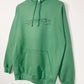 Mountain - Green Hand Embroidered Unisex Hoodie