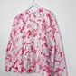 L | Ice Dye Pink Hand Dyed Sweatshirt