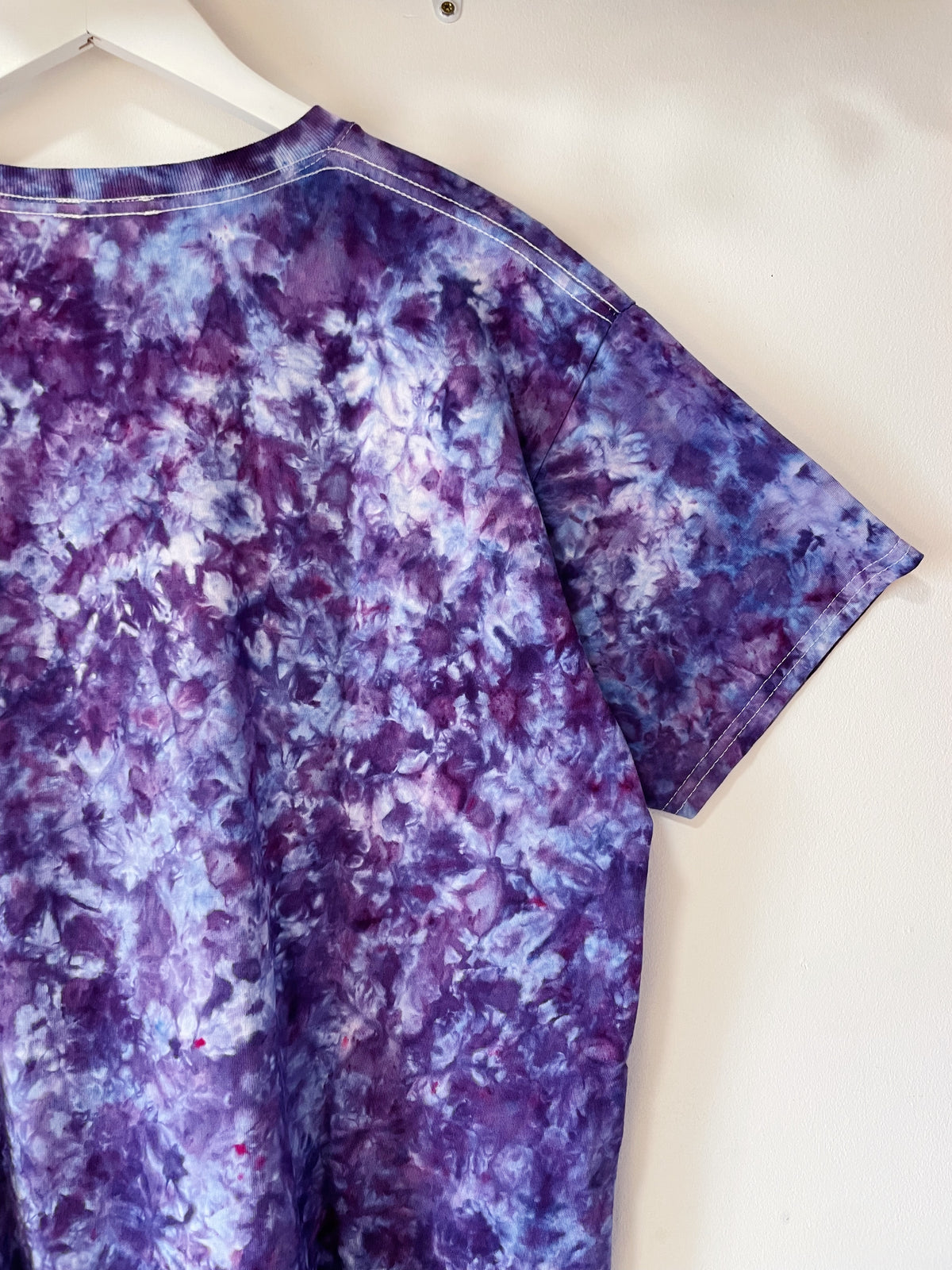 L | Purple Ice Dye T-Shirt