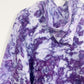 M | Ice Dye Purple Hand Dyed Pullover Hoodie