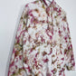 M | Ice Dye Dusty Pink and Brown Hand Dyed Pullover Hoodie