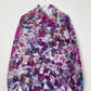 L | Ice Dye Berry Storm Hand Dyed Pullover Hoodie