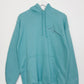 M | Stingray Hoodie Seafoam Blue Hand Embroidered | Minor Display Damage